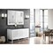 James Martin Vanities Athens 60in Double Vanity, Glossy White w/ 3 CM Charcoal Soapstone Quartz Top E645-V60D-GW-3CSP - alternate 3